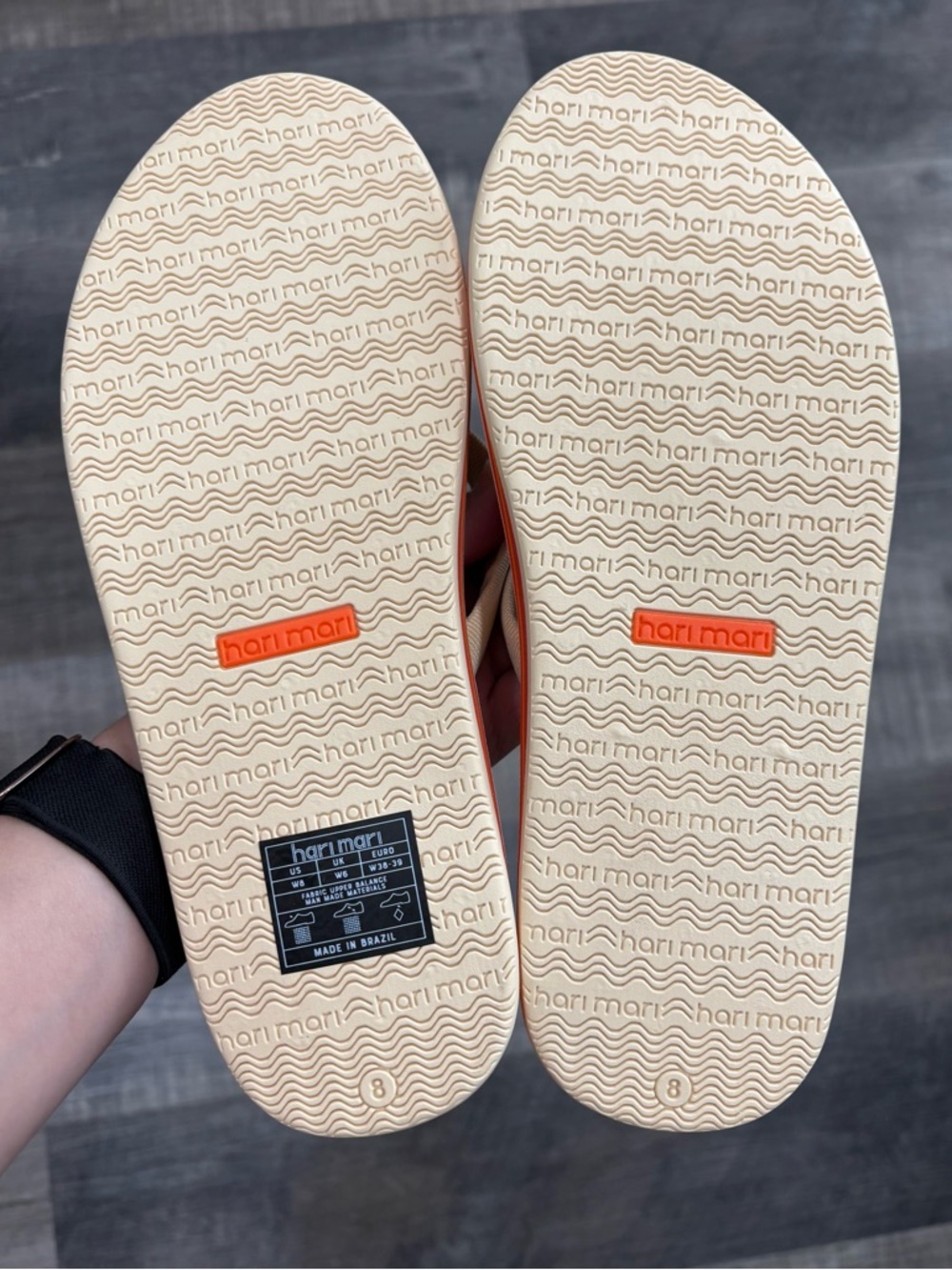 Hari Mari Women’s "Dunes" Sherbet Flip-Flops, Size 8, NWT - Picture 5 of 11